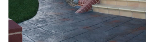 slate driveway garden