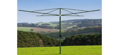 fixed rotary clothesline