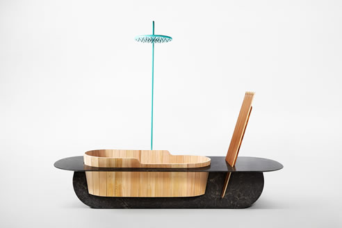 caesarstone islands bath and shower