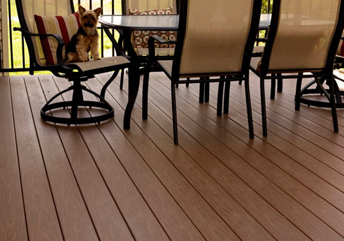 deck family area