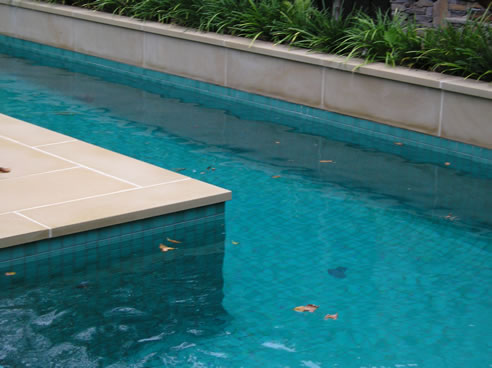 sandstone pool coping