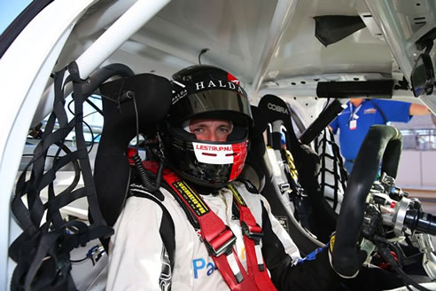 fredrik lestrup driver of pacific hoists car for clipsal 500