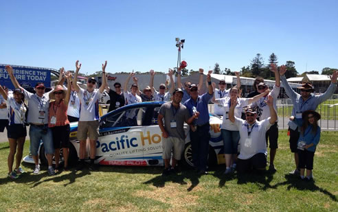 pacific hoist clipsal 500 crew