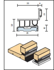 raven door bottom seal