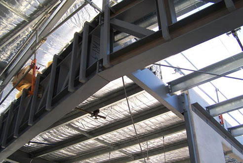 structural steel beams