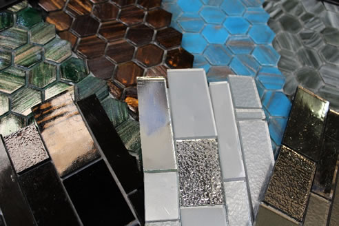 trend mosiac glass tiles