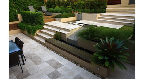 tumbled noce travertine pavers