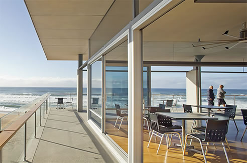 sliding doors avalon surf club