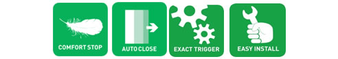 comfort stop autoclose exact trigger easy install