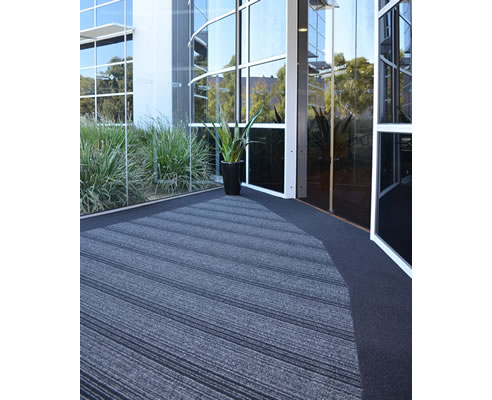 office building entrance flooring