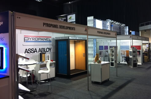 pyropanel developments trade stand