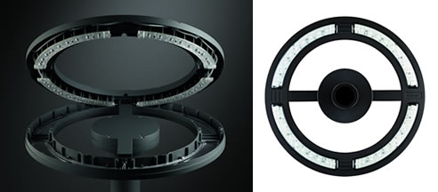 cft500 circular led area light