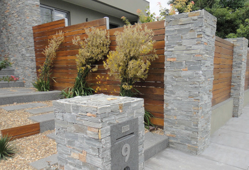 grey slate ledge stone