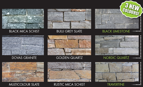 ledge stone colours