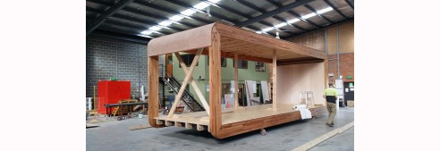 glulam frame pod