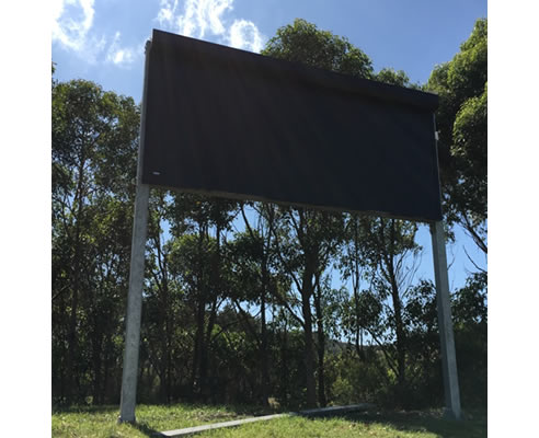 scoreboard roller shutter