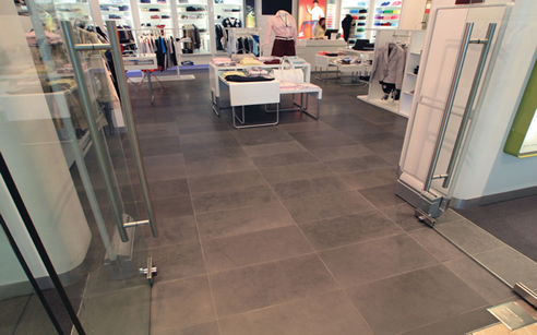natural stone tiles retail floor