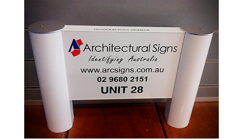 architectural signage