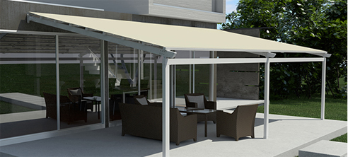 Waterproof Retractable Pergola