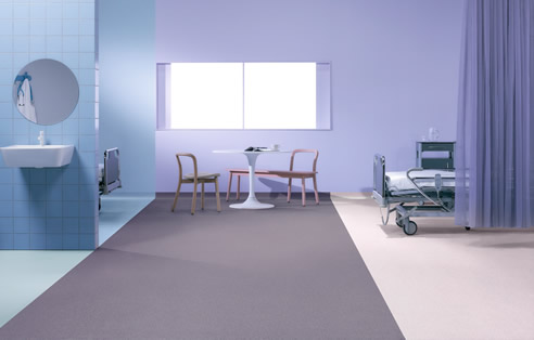 Homogeneous vinyl from Forbo Flooring Systems
