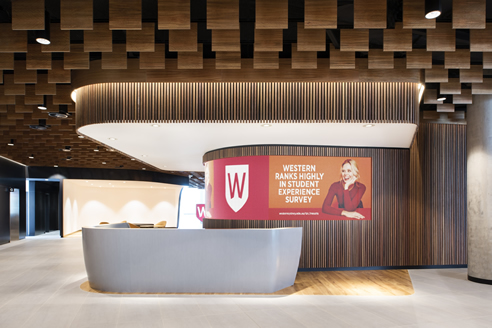 wave blades reception area WSU