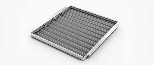 Efficiently manage airflow to partially deployed racks from Tate