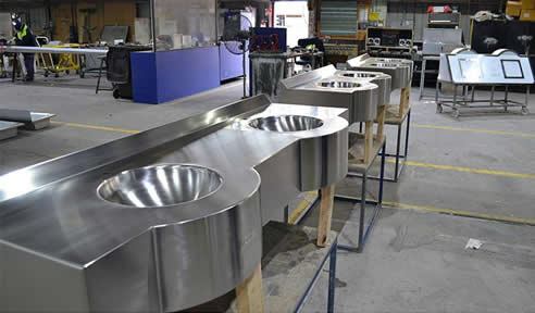 Stainless Steel Multi Vanity Basins