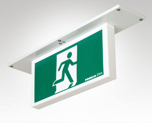 flexit tamper resistant exit luminaire
