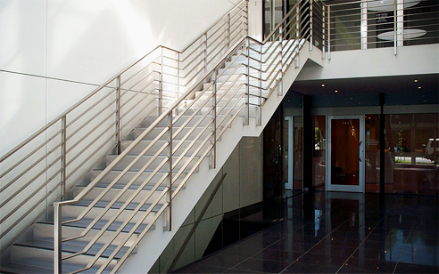 Stainless steel balustrades from Hi-Tech Stainless