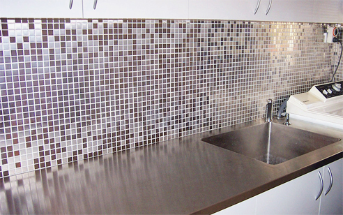 Stainless Steel kitchen bench