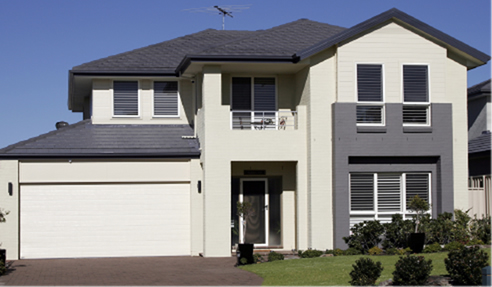 House Exterior Texture Coating