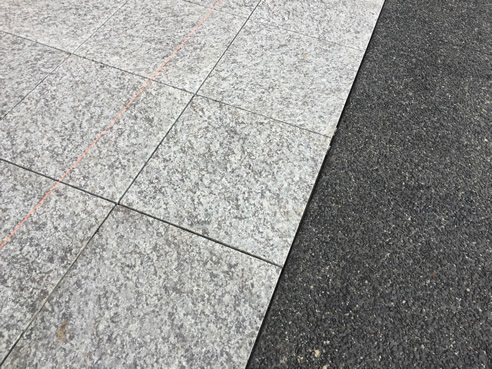 granite paving