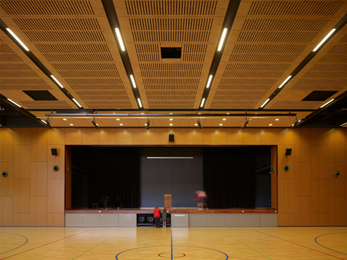 Acoustics Barker College multipurpose hall
