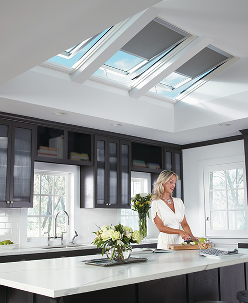 Attic Group Kitchen Skylights