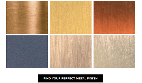 Metal Finishes Online Specification Tool