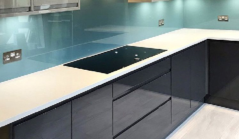 New Arctic Breeze Splashback Colour from Reflections
