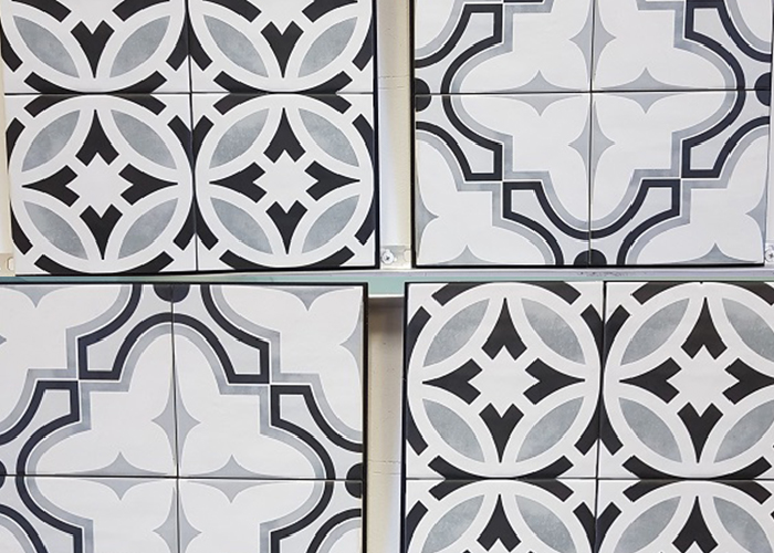 Patterned Tiles for Bathrooms and Kitchens from MDC Mosaics