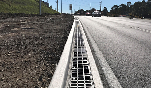 Supreme Polymer Drainage System for Road Upgrade from Hydro