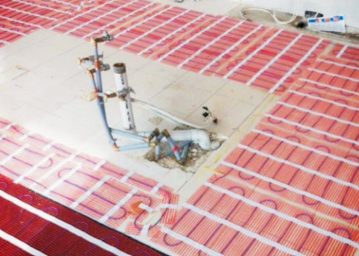 Radiant Underfloor Heating for Tiles & Stone from Amuheat