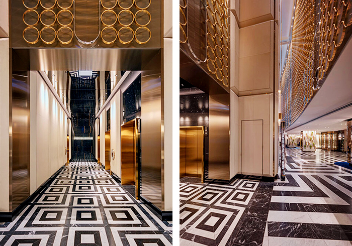 Custom Metal Curtains for The Star Sydney by Di Emme