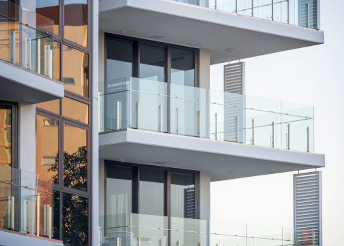 External Aluminium Louvres for Apartments from Louvreclad