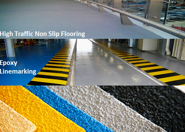 Industrial Non-Slip Epoxy Flooring from Poly-Tech