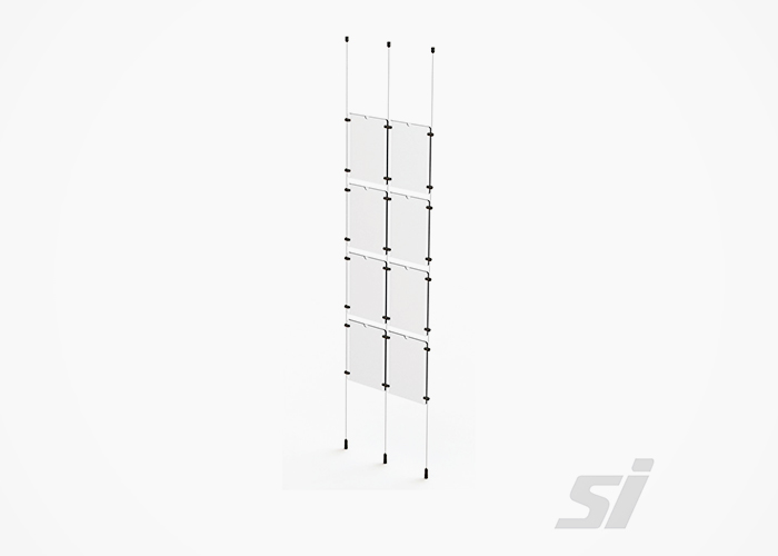 Freestanding Cable Display Systems by SI Retail