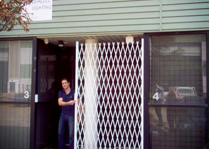 DIY Security Doors for Business Lockdowns from ATDC