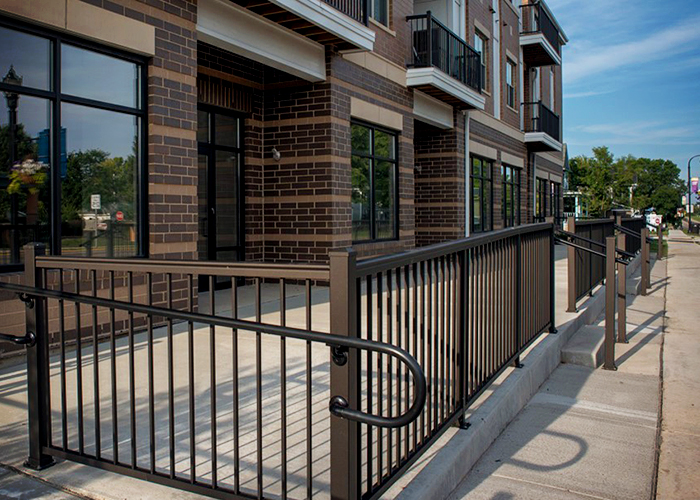 Premium Aluminium Picket & Glass Railing from Vincent Buda & Co