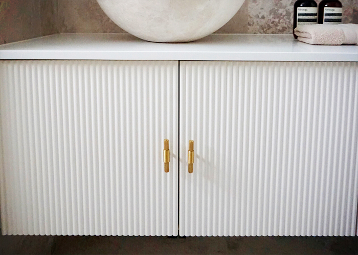 Textured Kitchen Cabinet & Vanity Doors by 3D Wall Panels