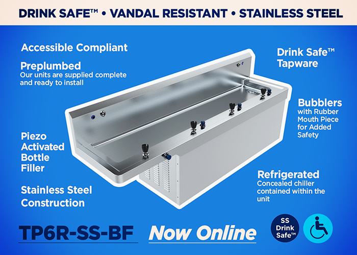 Refrigerated Accessible Drinking Troughs from Britex