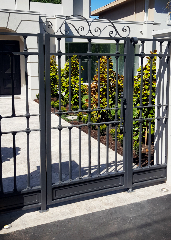 Single Wrought Iron Garden Gates from Budget Wrought Iron