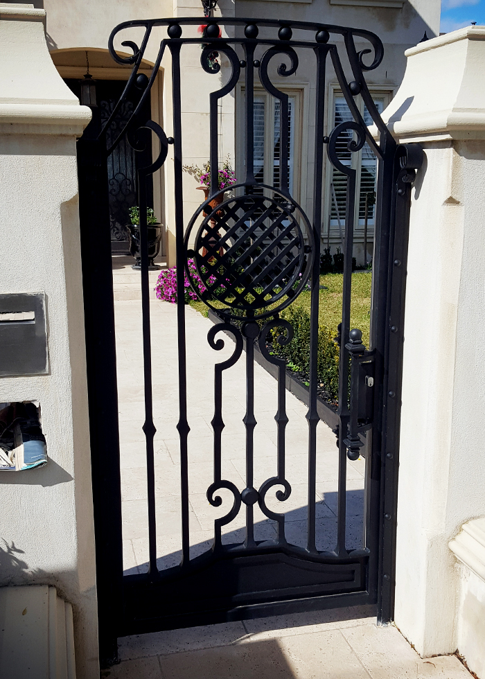 Single Wrought Iron Garden Gates from Budget Wrought Iron