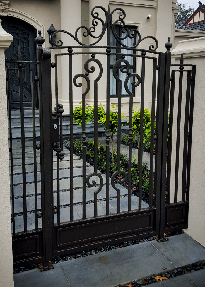 Single Wrought Iron Garden Gates from Budget Wrought Iron